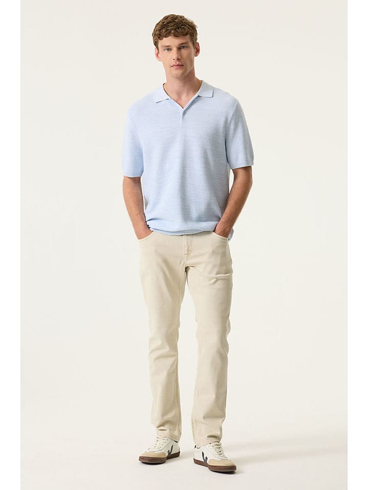 Garcia Poloshirt in Hellblau - M