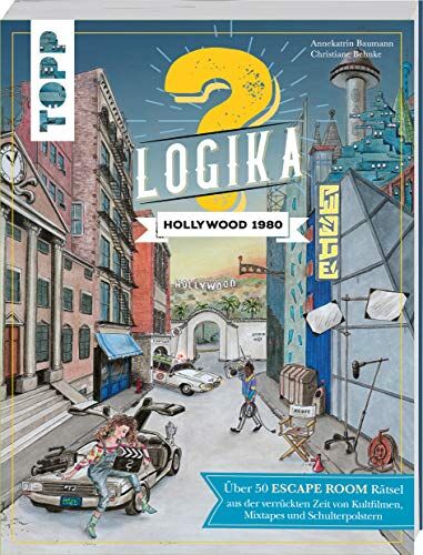Annekatrin Baumann - Logika – Hollywood 1980: Escape Room Logikrätsel für zwischendurch von leicht bis schwer - Preis vom 17.10.2026 19:25:27 h