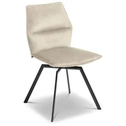 Venjakob Stuhl Carola Stoff Beige Sand