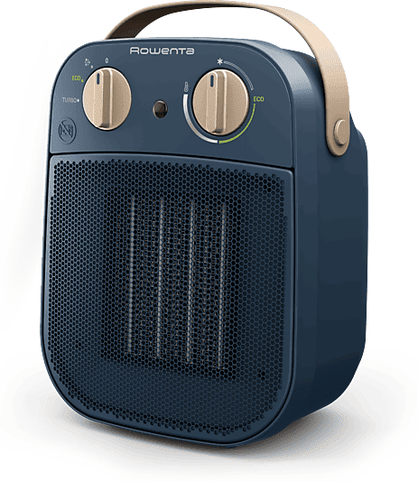 REACONDICIONADO Seminuevo Muy bueno Calefactor - Rowenta My Nomad SO823, Portátil, Diseño compacto, Cómodo de transportar, Potencia 1800 W, Silencioso