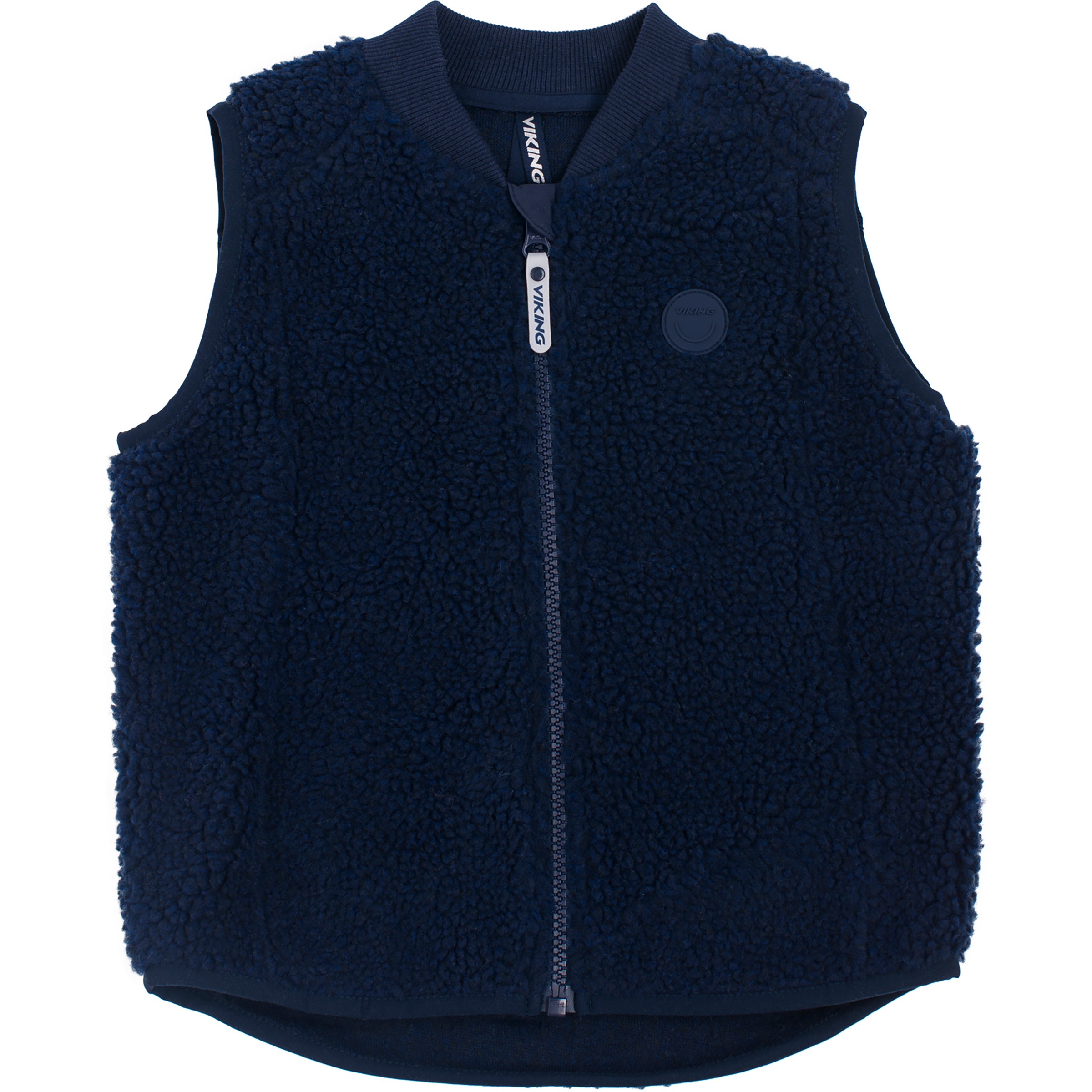 Viking Playtime Pile Weste Kinder Fleecewesten blau Größe 122 Lifestyle Atmungsaktiv
