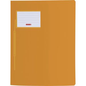 Brunnen Schnellhefter FACT! 102015040, A4, orange, aus PP, Vorderdeckel farbig