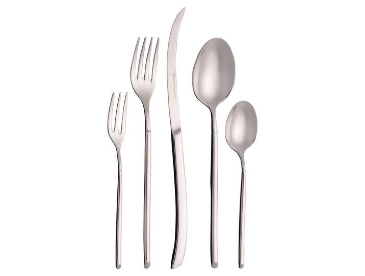 Berndorf Besteckset Avant Garde, Silberfarben, Metall, 30-teilig, Besteck, Besteck-Sets