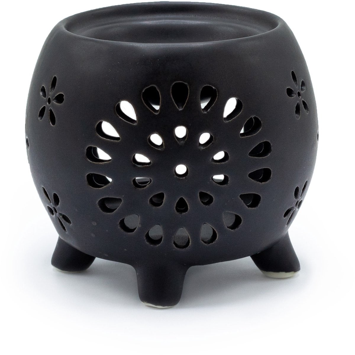 Matzwart Squat Pot Oliebrander Flower Burst