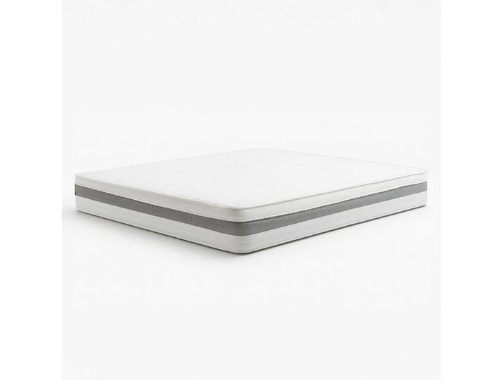 The White Stone Matratze 80x190 ; Thermosensibler Waterfoam, Hohe Festigkeit, Atmungsaktiv und Allergikerfreundlich ; Stabile Komfort und Ergonomische Unterstützung, Weiß, Textil, H3 + H5, 80x190 cm, antibakteriell, Schlafzimmer, Matratzen