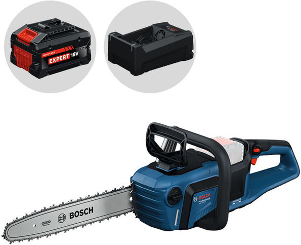 Bosch Professional BITURBO GKE 18V-40 - Elettrosega a batteria - 18V 5.5Ah - Lama da 40cm
