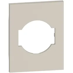 BTicino KM03M3 LivingNow 3M Abdeckung für Steckdose Schuko/italienisch Sand