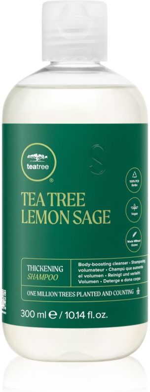 Paul Mitchell Tea Tree Lemon Sage Energizing Shampoo for hair density 300 ml