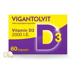 VIGANTOLVIT® Vitamin D3 2000 I.E. 60 St