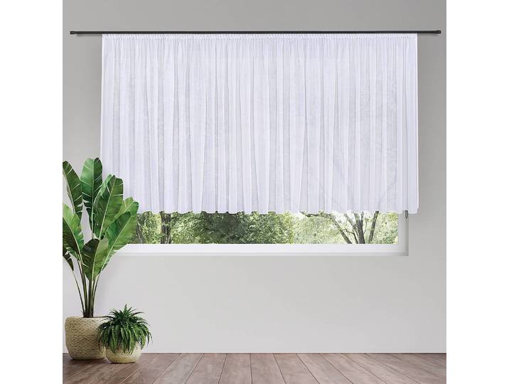 Rideau Alina 600 x 150cm Blanc