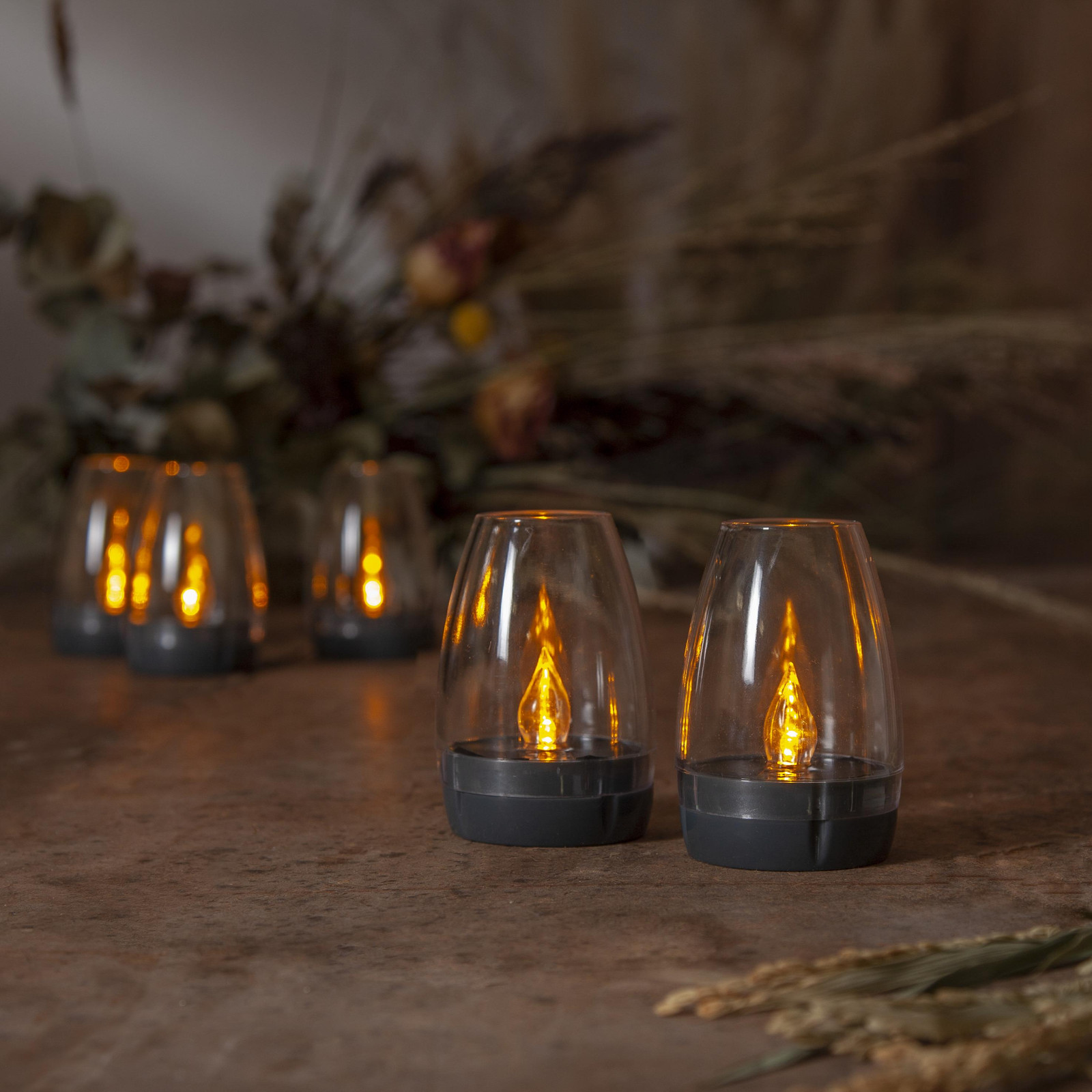 Star Trading 482-51 Ballard-verlichting Graphit Solar 2 stuks