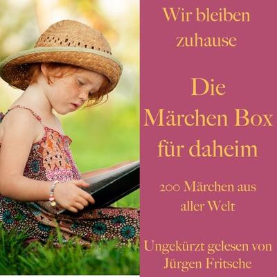 Wir bleiben zuhause: Die Märchen Box für daheim - Gebrüder Grimm,Wilhelm Hauff,Hans Christian Andersen, Audio, 9783955976712