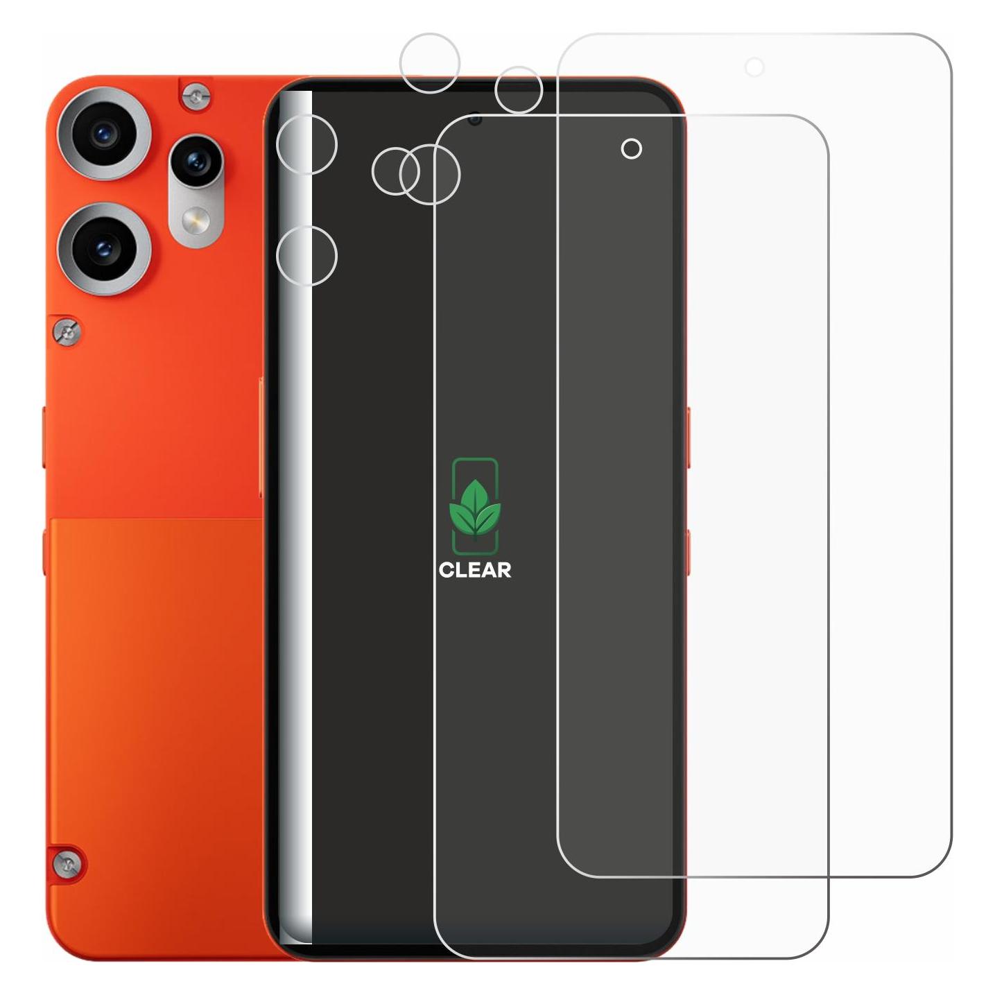 ScreenLeaf Schutzfolie für Nothing CMF Phone 2 Pro (Display+Kamera) Displayschutz Display Schutz Folie Klar (2 Stk., Nothing CMF Phone 2 Pro) (6159141)