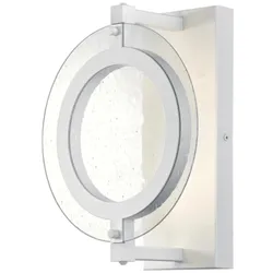 Außen LED Wandleuchte Maddox Weiß