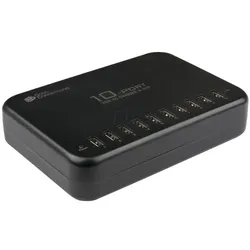 Good Connections PCA-D002S. Aufladetyp: Indoor, Energiequelle: AC, Aufladekompatibilität: Universal. Eingan... (120 W, 1 Port), USB Ladegerät, Schwarz