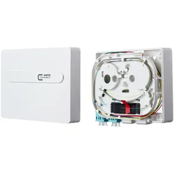 BTR 1501157T02HC OpDAT ADT splice 2xLC-D (aqua), OM3, reinweiß RAL 9010