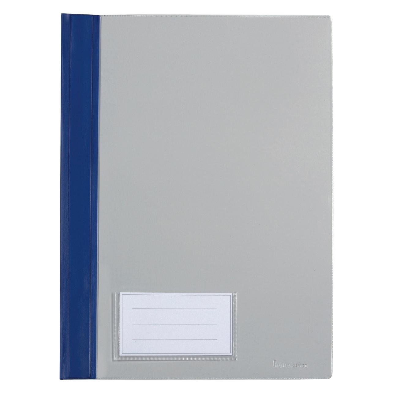 Bene 10 Schnellhefter Kunststoff blau DIN A4 (A4, 10x) (281100 BLAU)