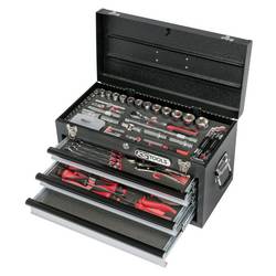 KS Tools 922.0100 ULTIMATE Werkzeugkasten bestückt Schwarz