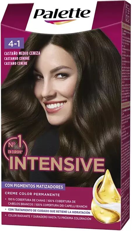 Palette Intensive Dye 1 Unit 4.1-Medium Ash Chestnut