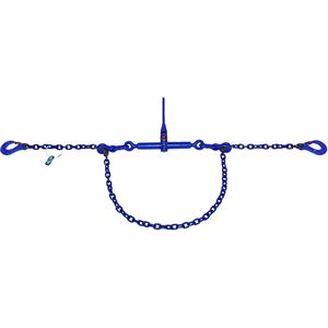 SAS Zurrkette 1430015, mit Gabelkopfhaken & Ratschspanner, Ø 10 mm x 3,5 m, 2-teilig, Güteklasse 10, bis 8000kg / 8000daN