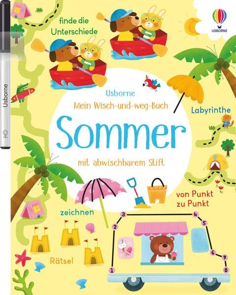 Kirsteen Robson - Mein Wisch-und-weg-Buch: Sommer: mit abwischbarem Stift (Meine Wisch-und-weg-Bücher) - Preis vom 09.10.2026 07:28:09 h