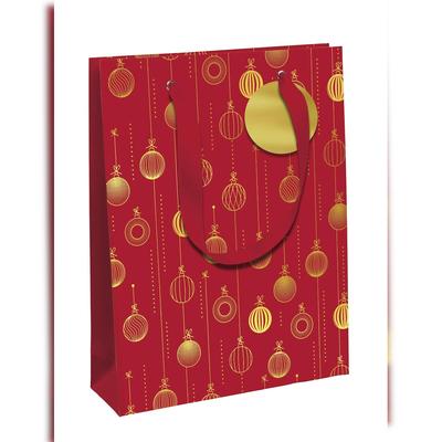 Clairefontaine 202119-2C 6x Excellia, Funkelnd, große Geschenktasche 26,5x14x33 cmRot