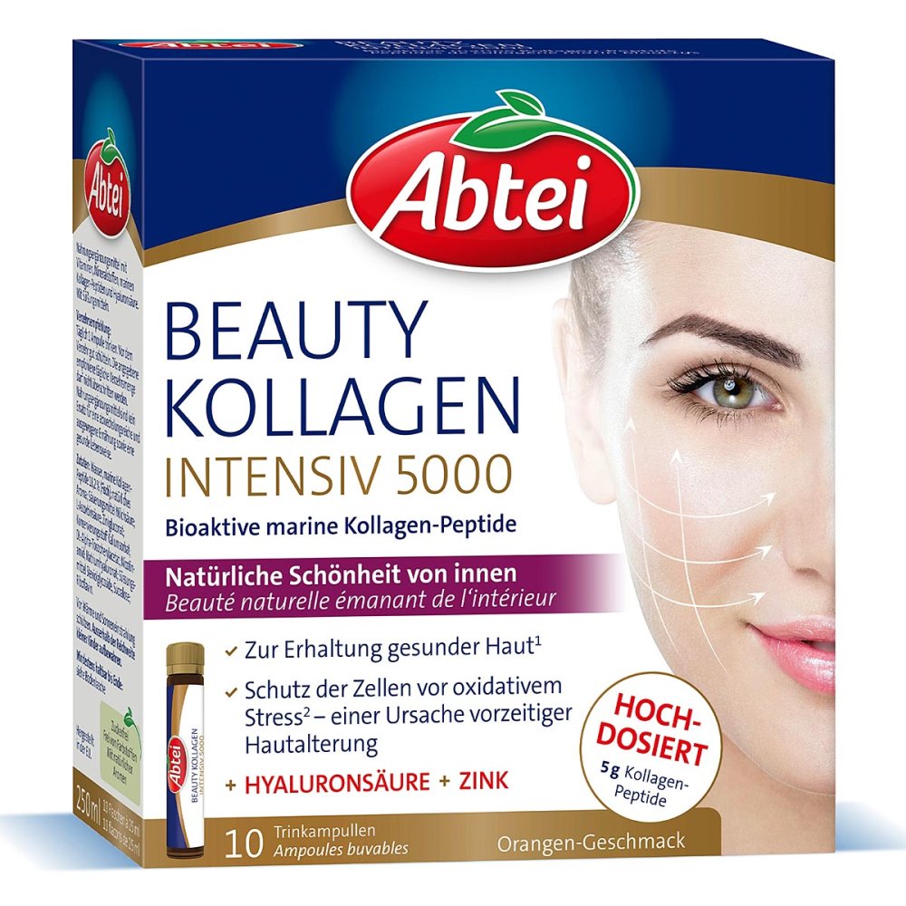 Perrigo Deutschland GmbH Abtei Beauty Kollagen Intensiv 5000 Trinkampullen 16363041