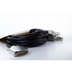 Cordial EFD 3 DFT XLR Verbindungskabel [1x D-SUB-Stecker 25pol. - 8x XLR-Buchse 3 polig] 3 m Schwarz 14807