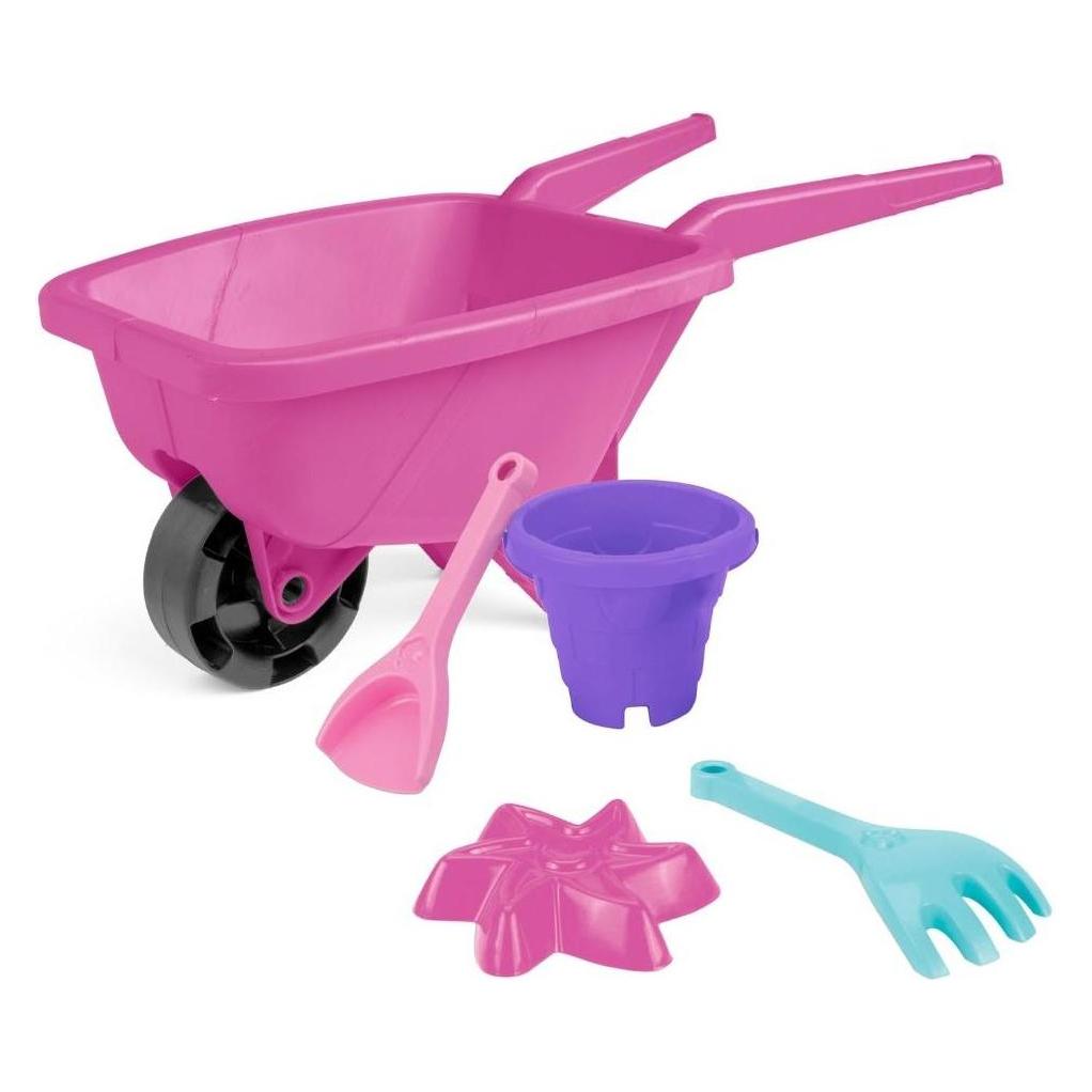 Wader Rosa Schubkarre mit Sandset (57241040)