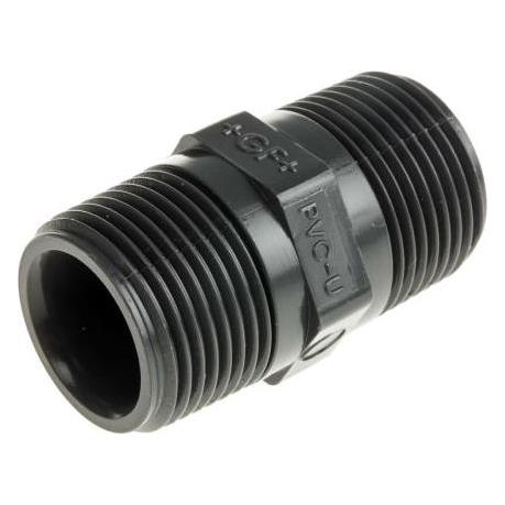 Georg Fischer PVC Sechskantnippel 3/4" (721911907)