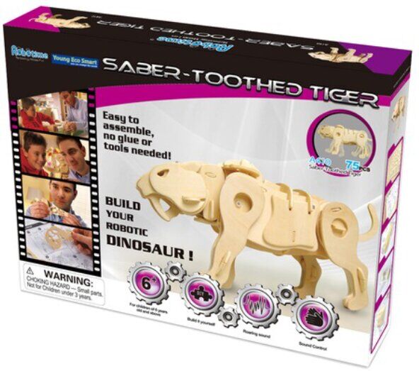 INFOCAPITAL BRINQUEDO ROBOTIME S-TOOTH TIGER A410
