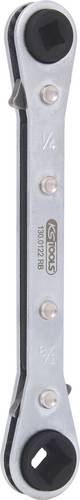 KS Tools 4 in 1 Kälte-Klima-Ratschenschlüssel, umschaltbar 130.0122