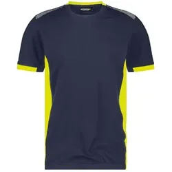 LOGIX - TAMPICO T-Shirt, nachtblau/warngelb, Größe L - warngelb - L