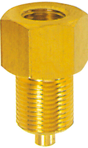 Riegler Manomètre Raccord, Laiton, Mâle G 1/8, Femelle G 1/2 (257.21)