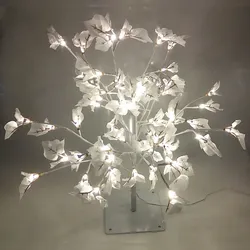 BURI LED Lichterbaum 120cm Leuchtbaum Dekobaum Gartendeko Weihnachtsdeko warmweiß
