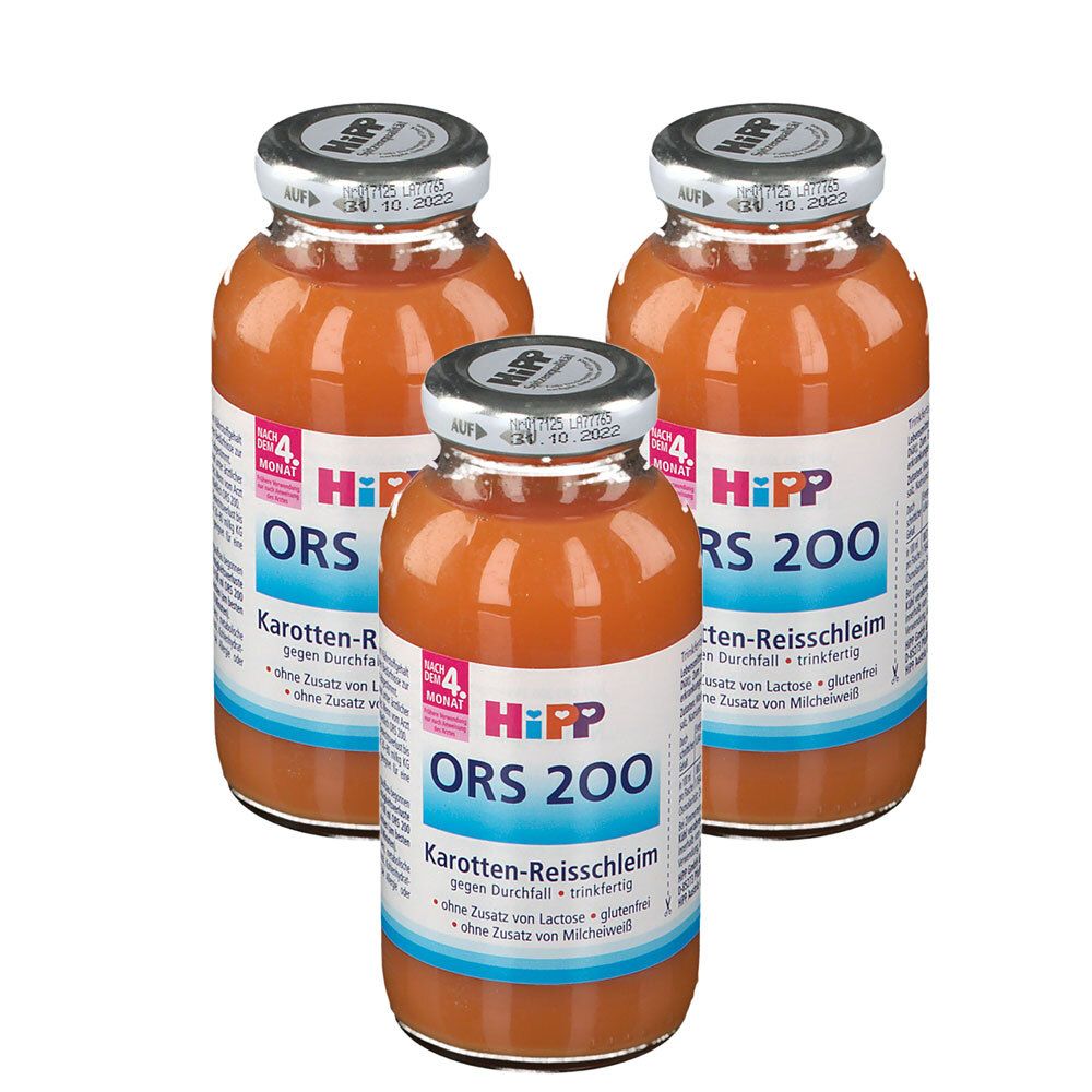 Hipp 2300 ORS 200 Trinkfer x3 3x0,2 l Flüssigkeit