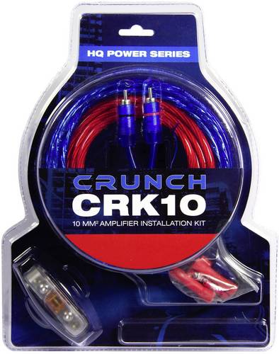 Crunch CRK10 Car HiFi Endstufen-Anschluss-Set 10mm²
