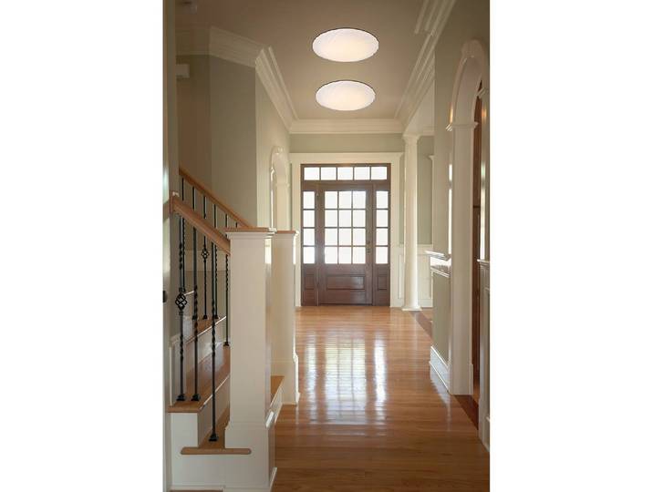 Plafonnier LED Shelly Ø 28cm Blanc Matériau principal : métal