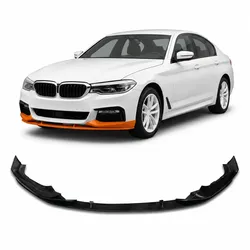 Frontspoilerlippe schwarz glänzend passend für BMW 5er G30 G31 2017-2020