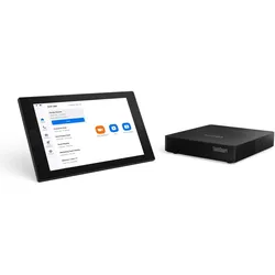 Lenovo 12WC0001FR Videokonferenz-Set (Touchscreen-Konsole – Rechensystem) – mit 3 Jahren Lenovo-Garantie, Konferenzgerät, Schwarz