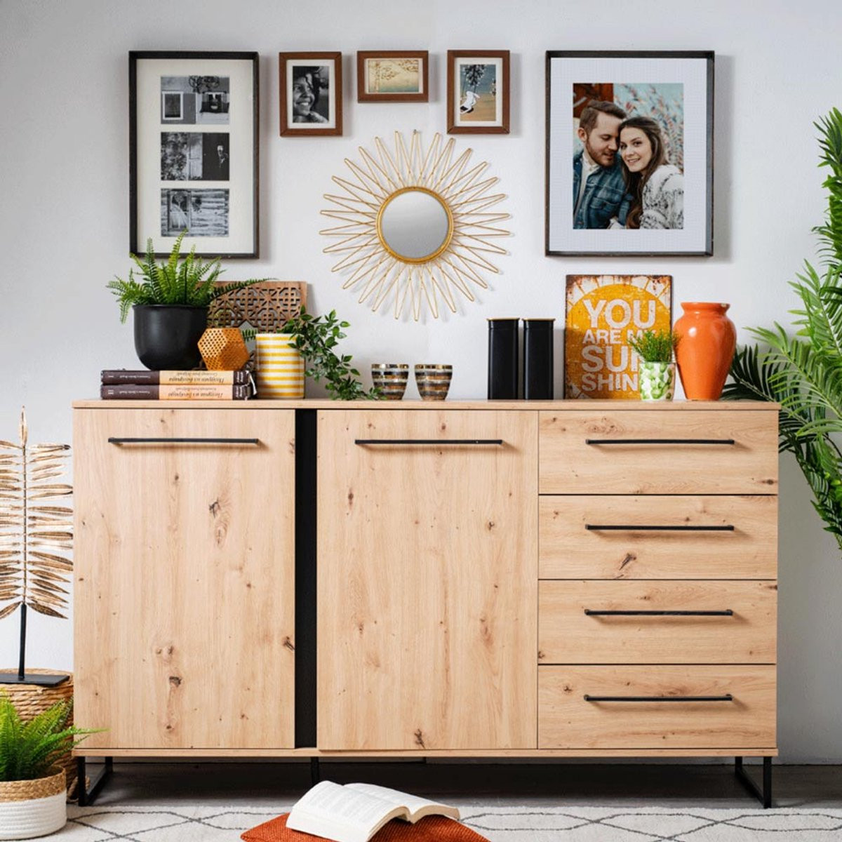 Dressoir Karim met 4 lades