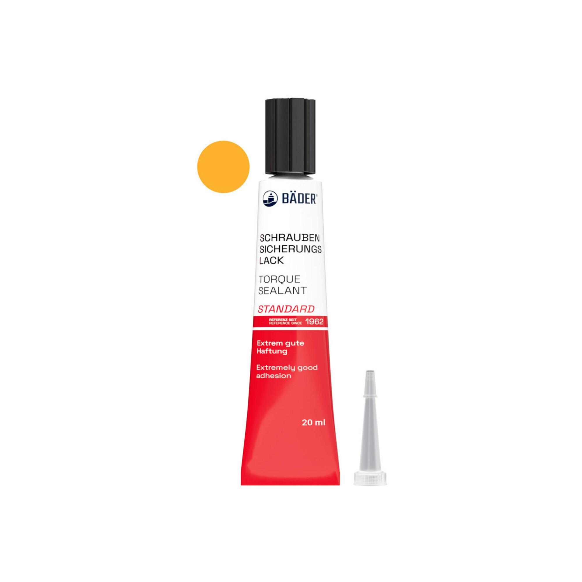 Bäder Schraubensicherungslack Standard 20 ml Tube orange ; baeder (12200)