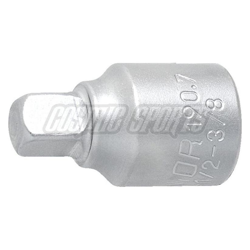 Unior 190.7/2 Adapter, Innenvierkant 3/8", Aussenvierkant 1/2" (5272160)