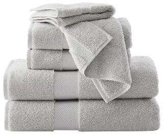 Brooklyn Loom Solid Turkish Cotton 6 Piece Towel Set