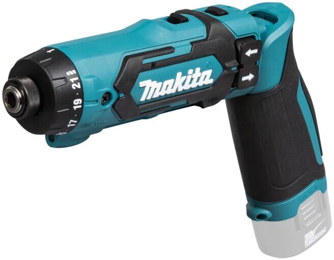 Tournevis articulé Makita sans fil 7,2 V (sans batterie, sans chargeur) DF012DZ (DF012DZ)