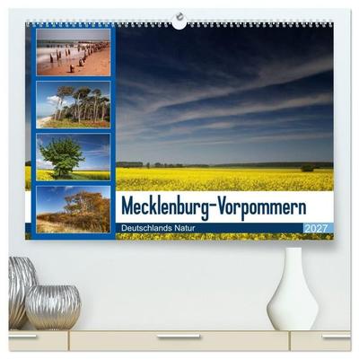 Mecklenburg-Vorpommern (hochwertiger Premium Wandkalender 2027 DIN A2 quer), Kunstdruck in Hochglanz