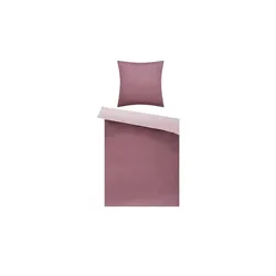 como Satin Wende-Bettwäsche  Satin Piping ¦ rot ¦ Maße (cm): B: 135