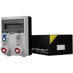 Stromverteiler TD IP65 2x16A 2x230V Doktorvolt® DV-2018-D