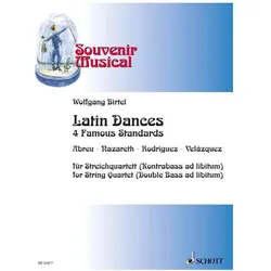 Latin Dances. Streichquartett (Kontrabass ad lib.), Fachbücher