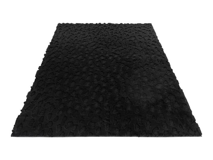 Teppich OBSESSION My Valley 245 , grau (anthrazit), B:80cm H:22mm L:150cm, Polyester, Teppiche, Teppich, Uni Farben, Hoch-Tief Effekt, besonder weich, Wohnzimmer